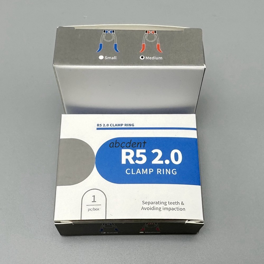 Dental Metal Matrix Bands Nickel Titanium Clamping Ring R5 2.0 Nickel Titanium