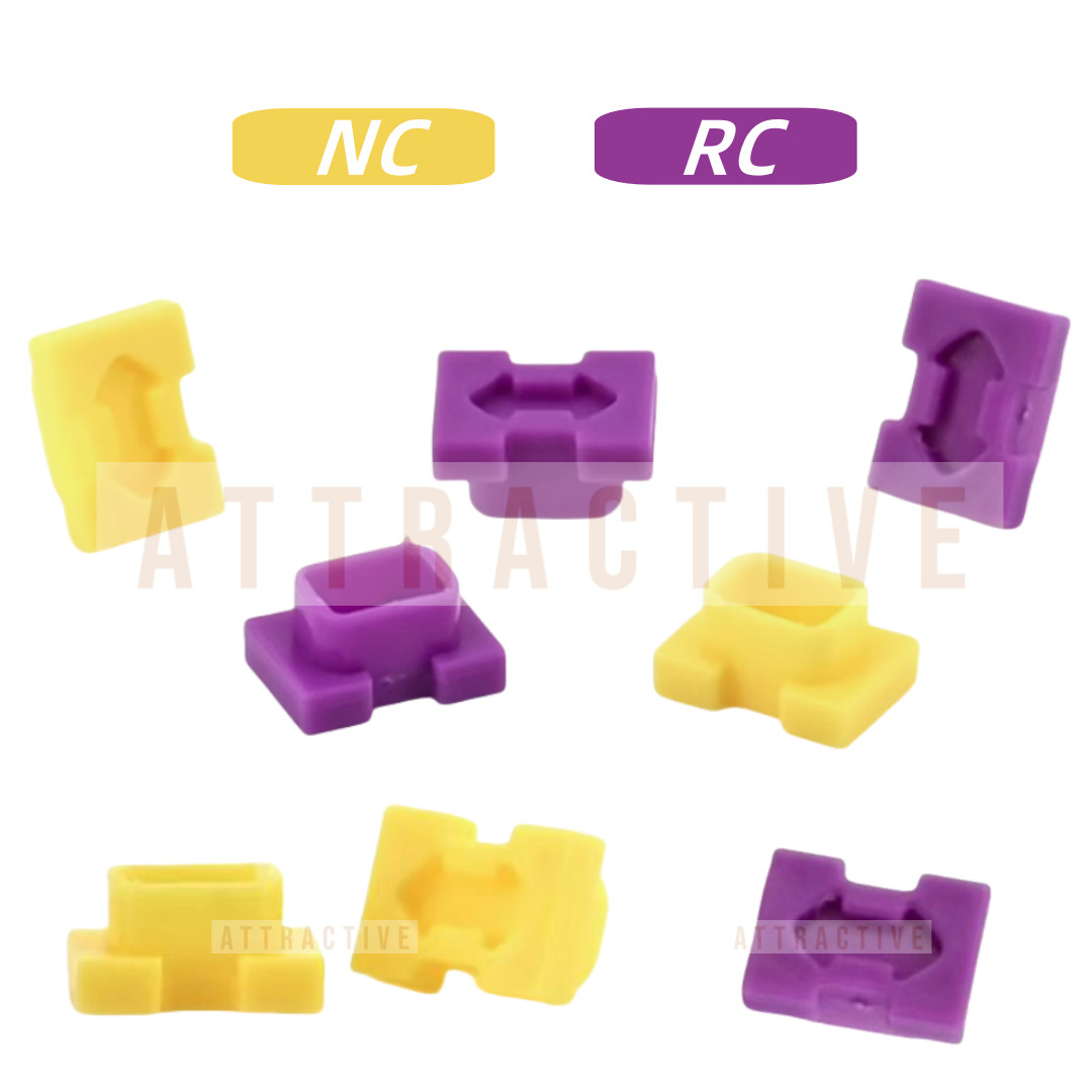 20Pcs Dental ITI Snap Caps Closed Tray Coping Impression Fit Straumann RC/NC