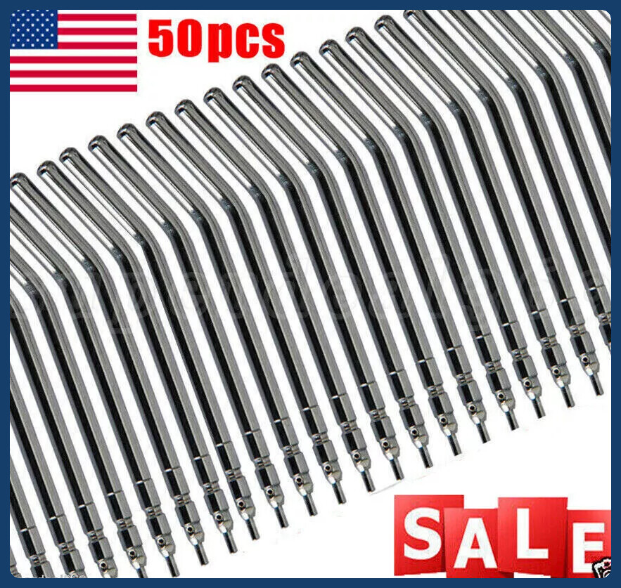 50pcs dental 3 Way Syringe tips Air Water Spray For 3 Way Tube Nozzles Tips