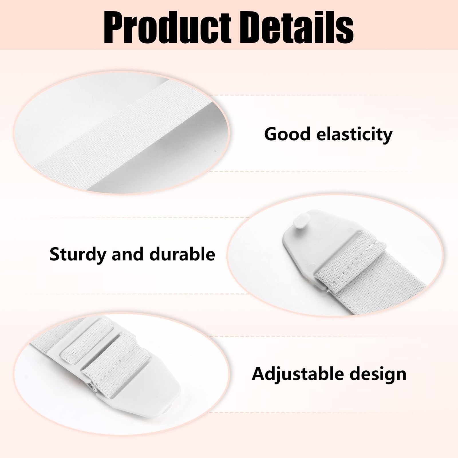 3 Pack Ostomy Belts for Women Men, Adjustable Ostomy Belt Attaches Securely t…