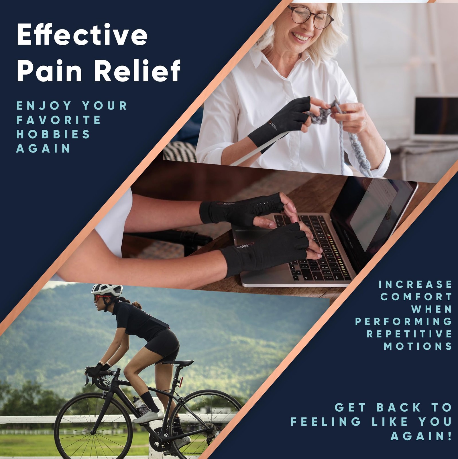 Copper Compression Arthritis Arthritis Carpal Tunnel Pain Relief For Men