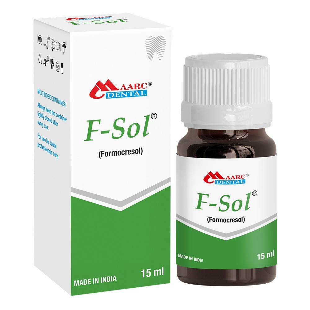 Maarc F-Sol Formocresol Disinfectant and Devitalizing Solution (Free Ship)