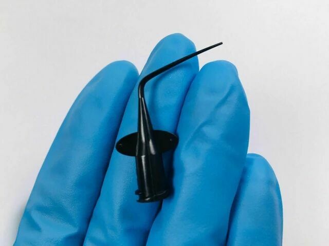 Dental Endodontic Disposable Syringe Irrigation Tip Clear/Blue/Black 100pcs/Pack