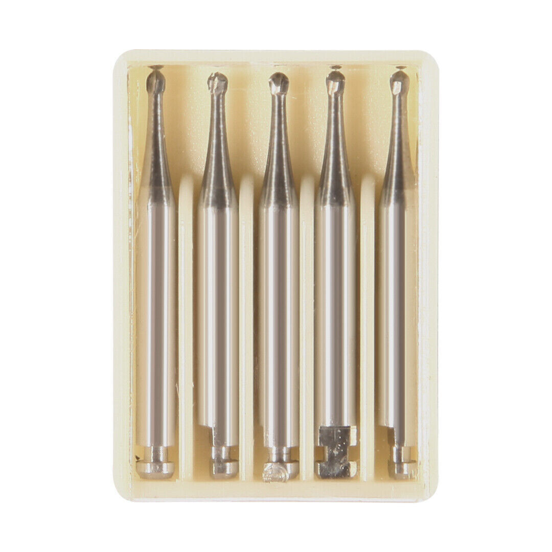5Pcs/Pack Dental Tungsten Steel Carbide Handpiece Bur Fit Low Speed Contra Angle