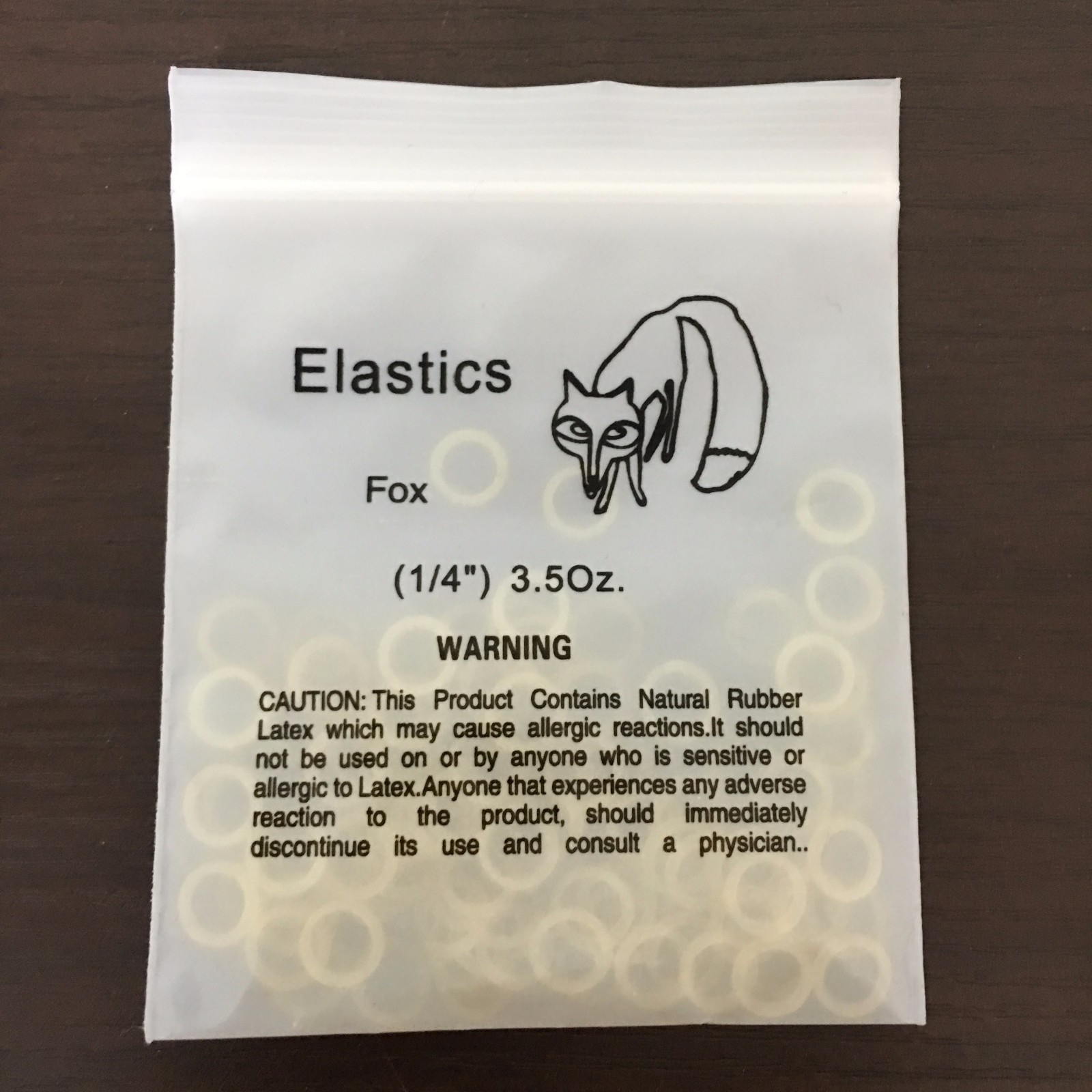 Dental Orthodontic Rubber Bands Ortho Elastics Latex Braces 15 Sizes for Choice