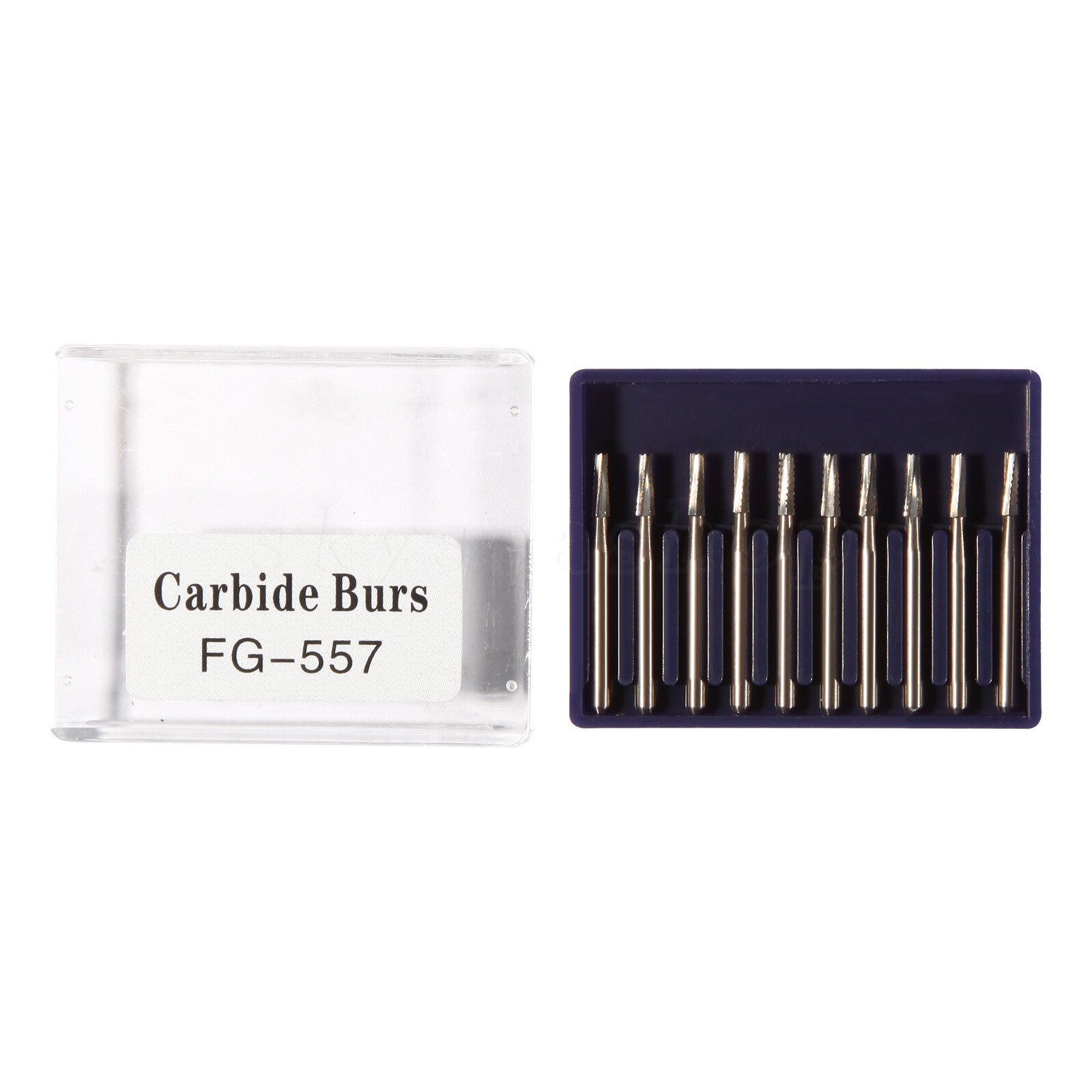Dental Midwest FG #557 Clinic Length Cross Cut Carbide Burs 100pk