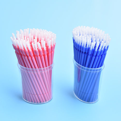 100 Pc/Pack Dental Use Disposable Micro Applicator Brush Eyelash Extension Stick