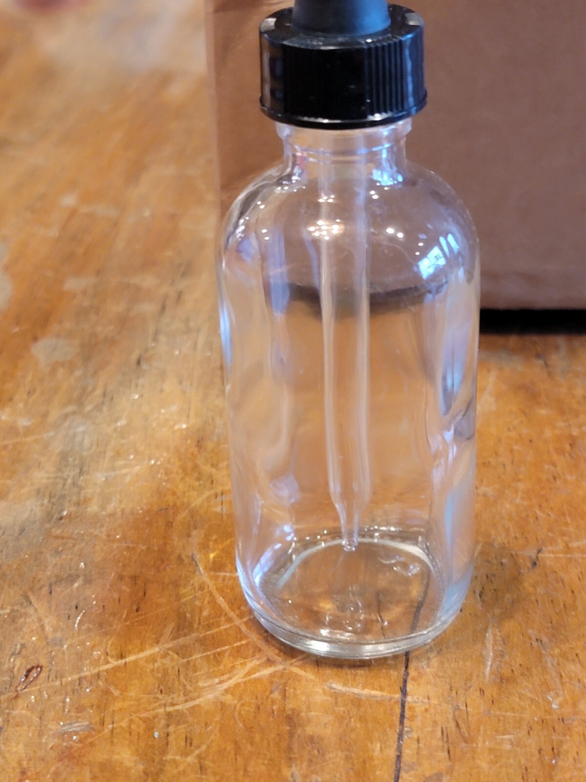 Qorpak GlC-05724 Dropper Bottle,60Ml/2Oz,Clear,Round,Pk24