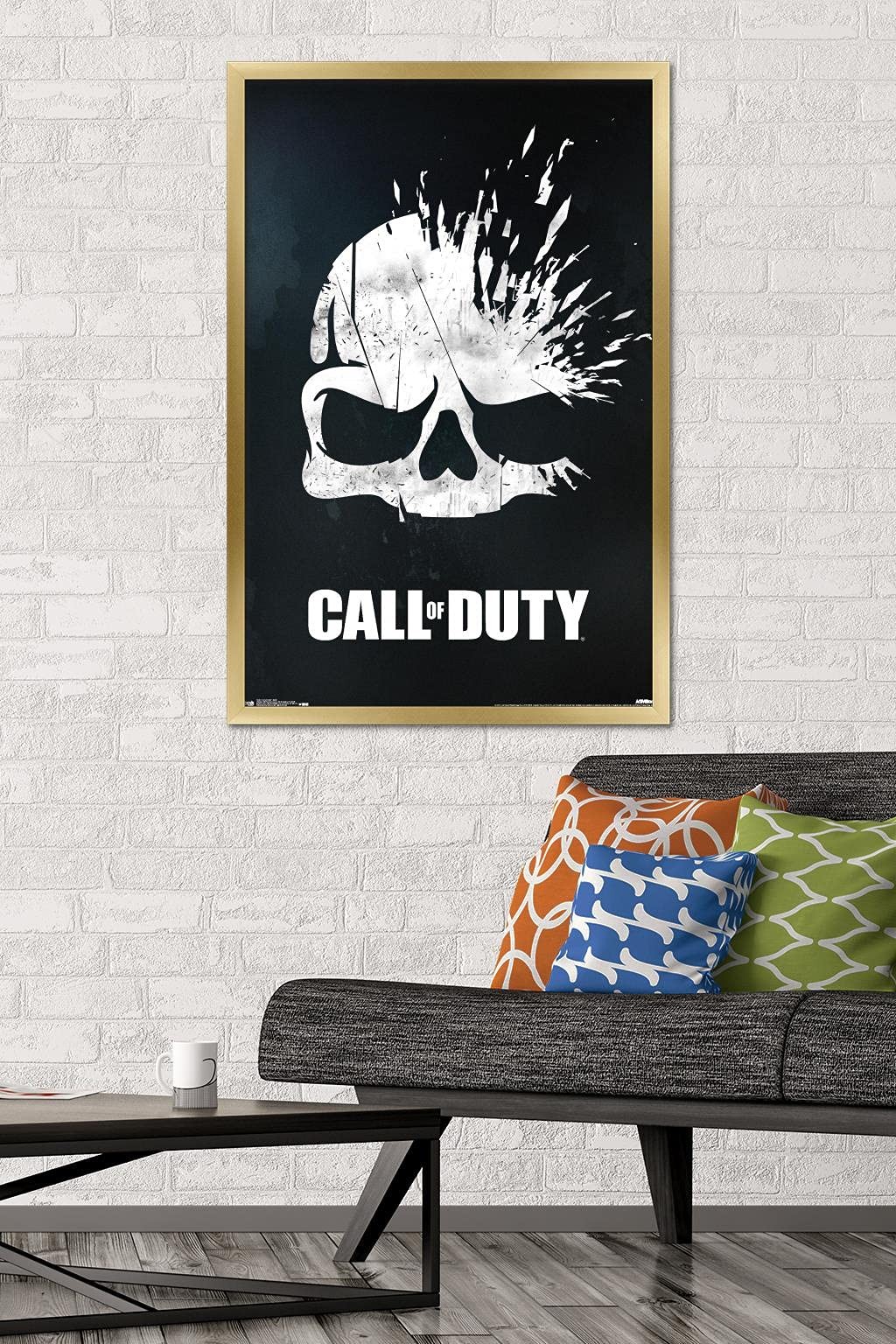 Trends International Call Of – Poster 22.375 X 34 Gold Framed Version