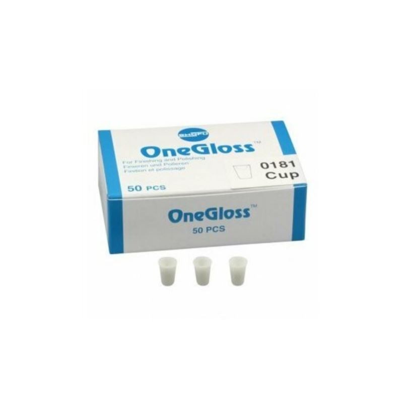 *50-Pieces* Shofu OneGloss Cup Refill For Finishing And Polishing 0181