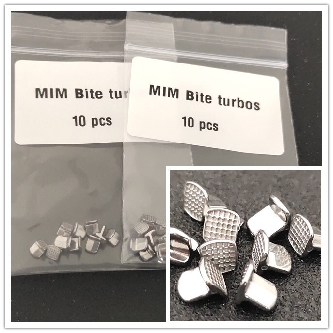 Dental Orthodontics Bite Turbos MIM Bite Bulider For Deep Bite 10Pcs/bag