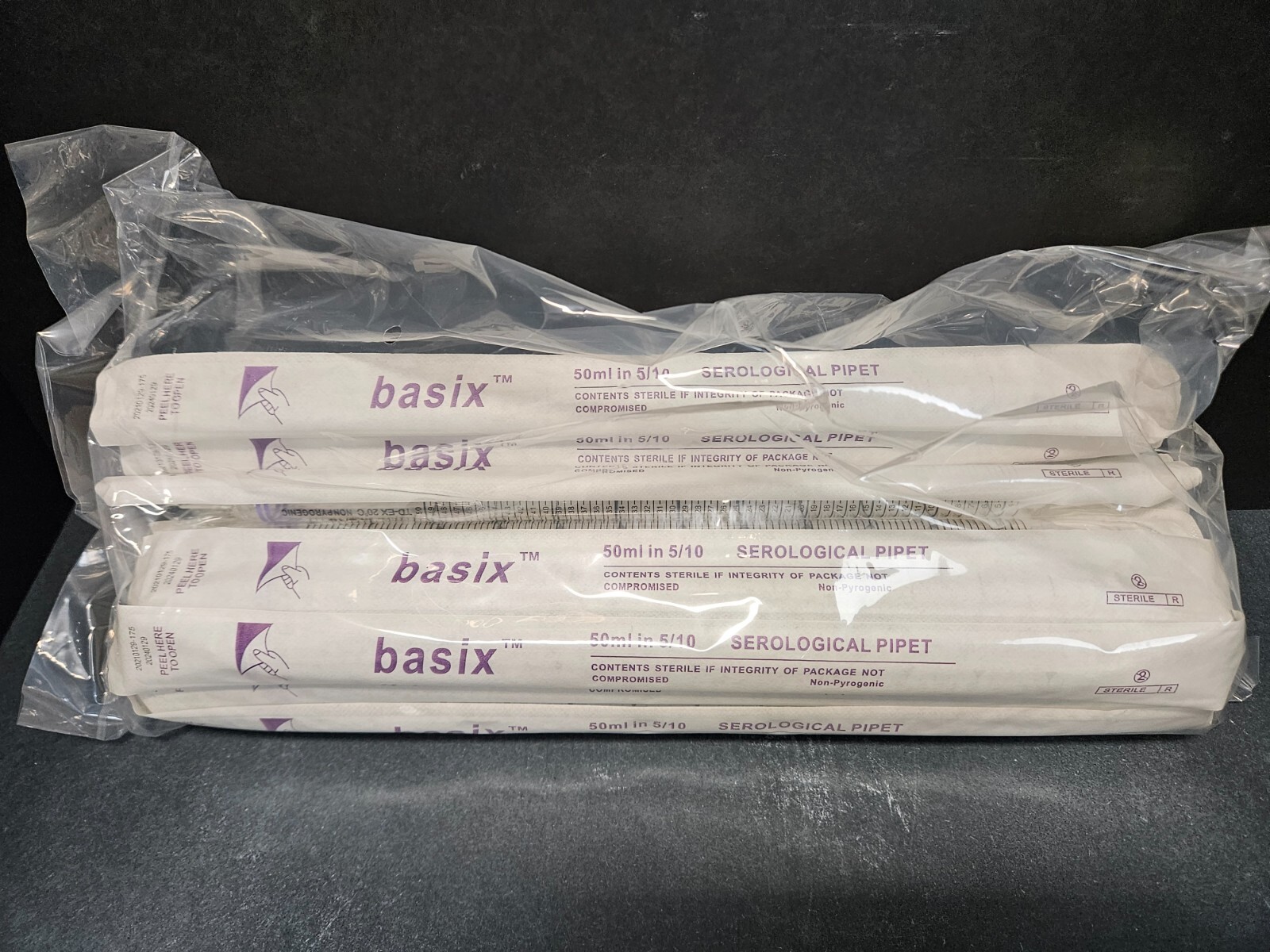 Fisher Scientific Serological Pipet 50 ml PS Case of 100 Pipettes