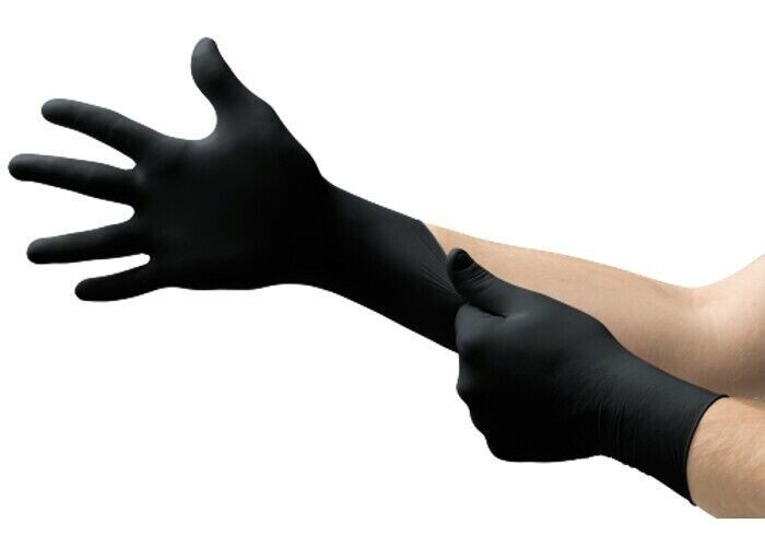 1-Box* Microflex MidKnight Touch PF Exam Nitrile 100 Gloves 6.5-7 Small 93-732
