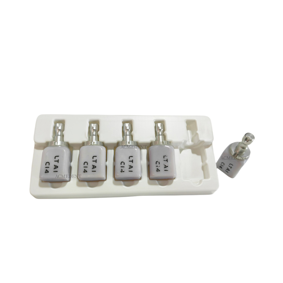 25Pcs Dental CAD CAM C14 Block HT LT Blocks Glass Ceramic Lithium Disilicate