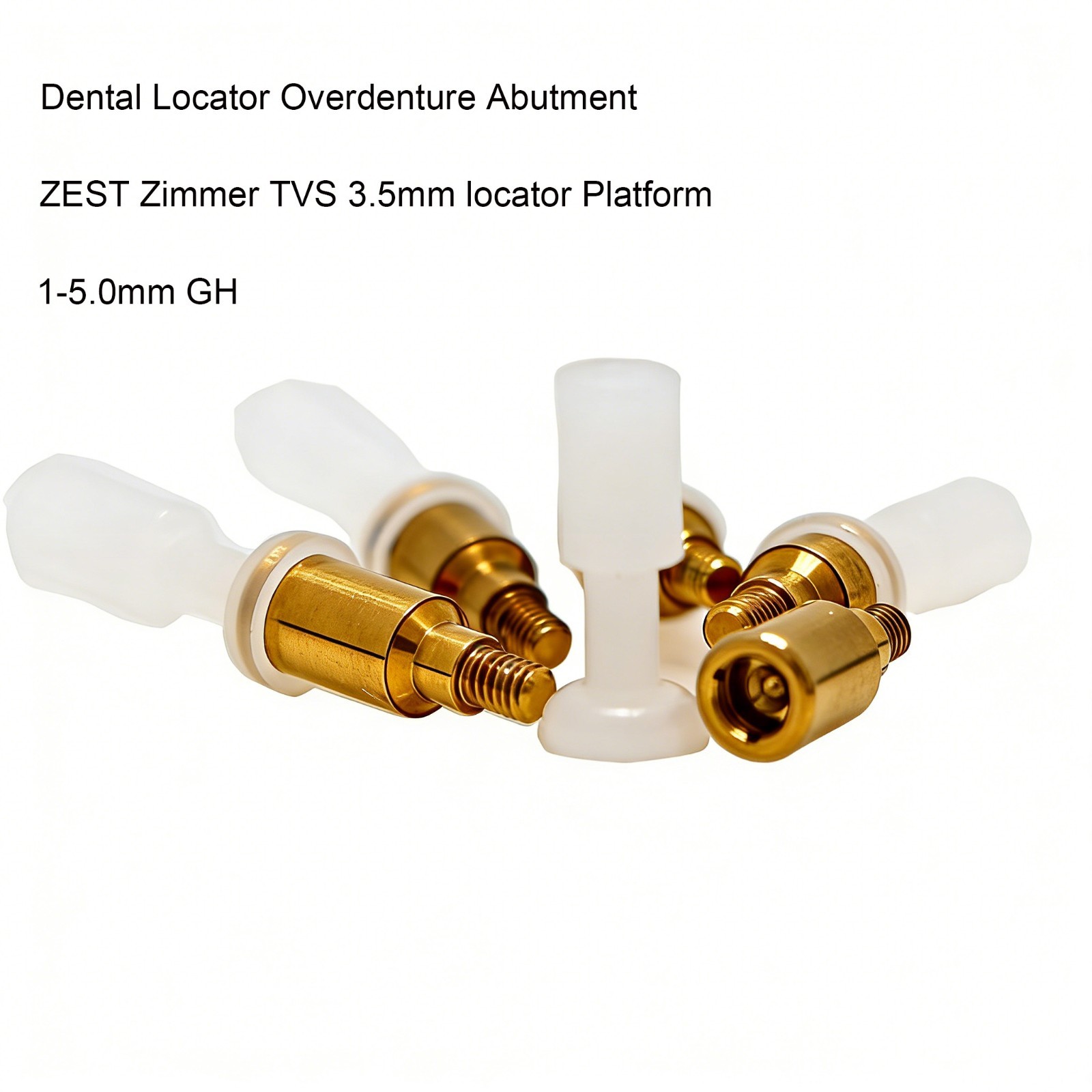 Zest Locator Abutment for ZimVie Zimmer TSV3.5mm Internal Hex Dental Overdenture