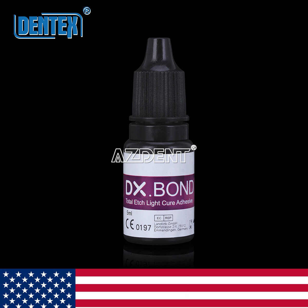 10 Bottles Dental Light Cure Dentin Enamel Resin Bonding Adhesive