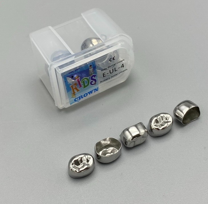 Dental Kids Crown stainless steel Primary Molar Pediatric Crowns Kit 48Sizes USA