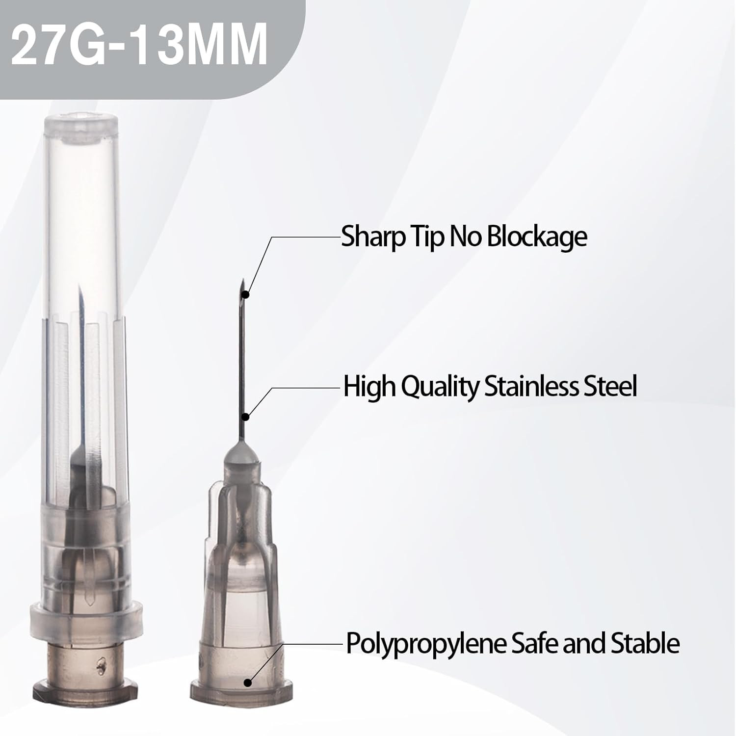 27 Gauge 1/2 Inch Needle Lab Dispensing Accessories for Scientific and Indust…