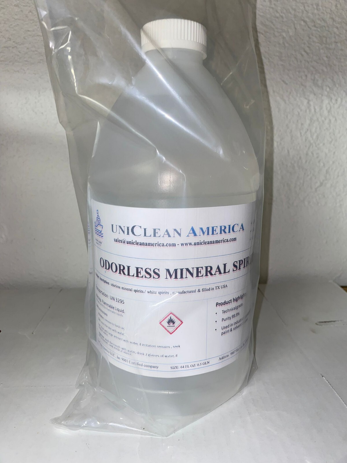 Mineral Spirit odorless – White Spirit