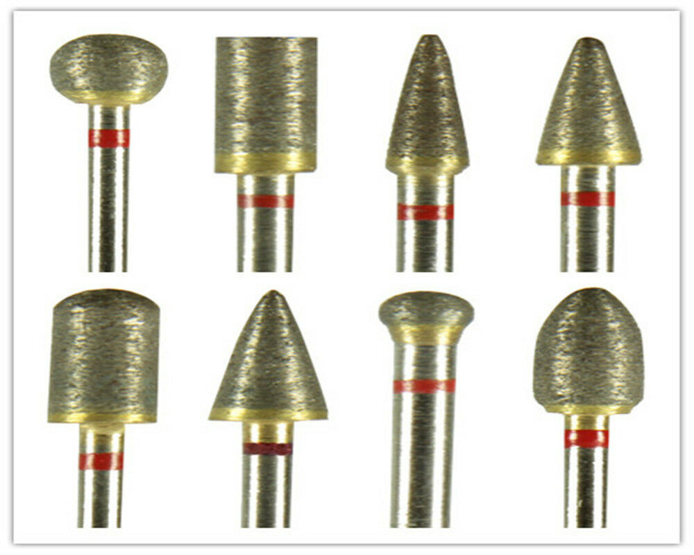 50 Pieces Sintered Diamond Bur Dental Lab Tool Sets Jewelry Alloy Polishing Burs