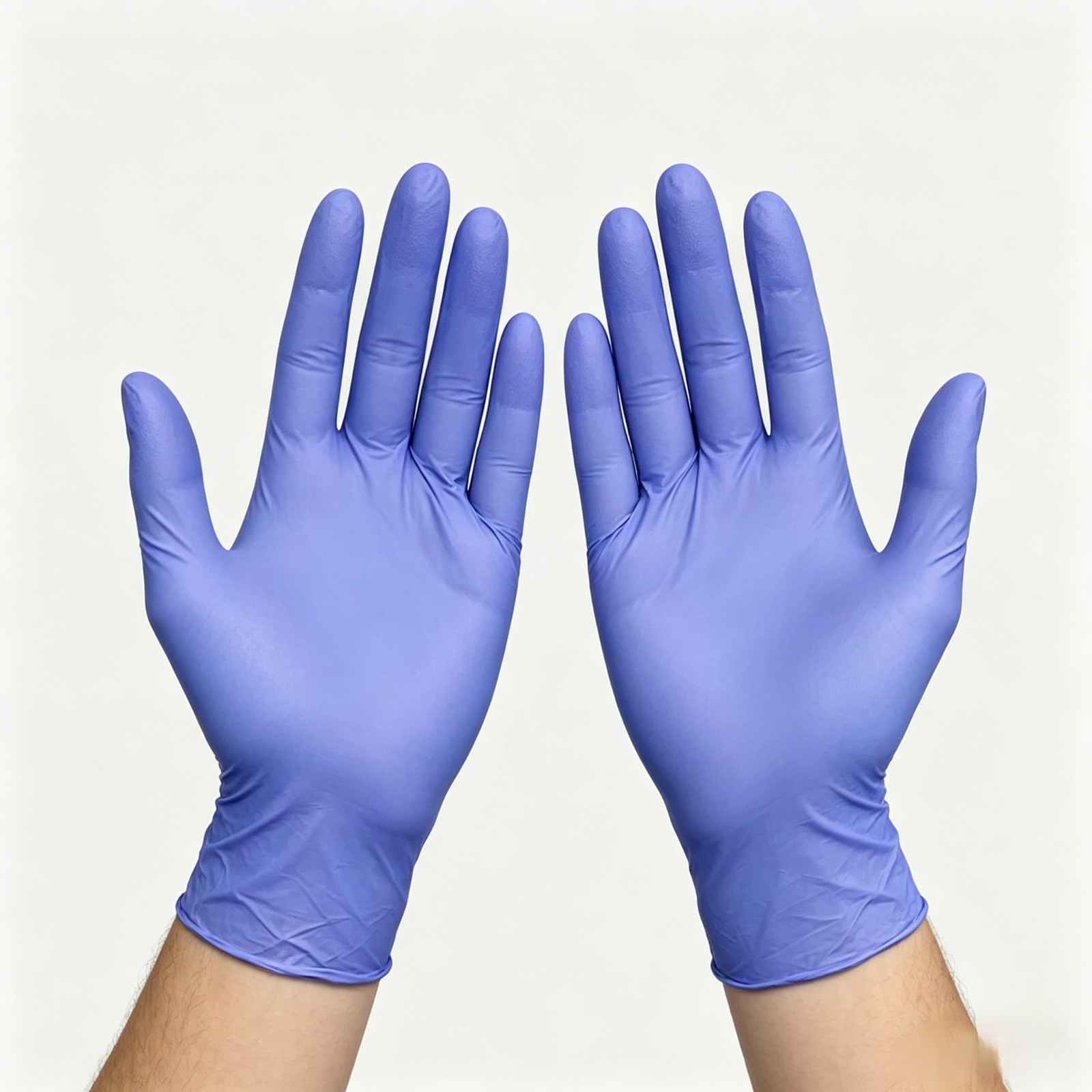 Disposable Nitrile Exam Gloves Latex Powder Free Medical Food Safe 100pcs