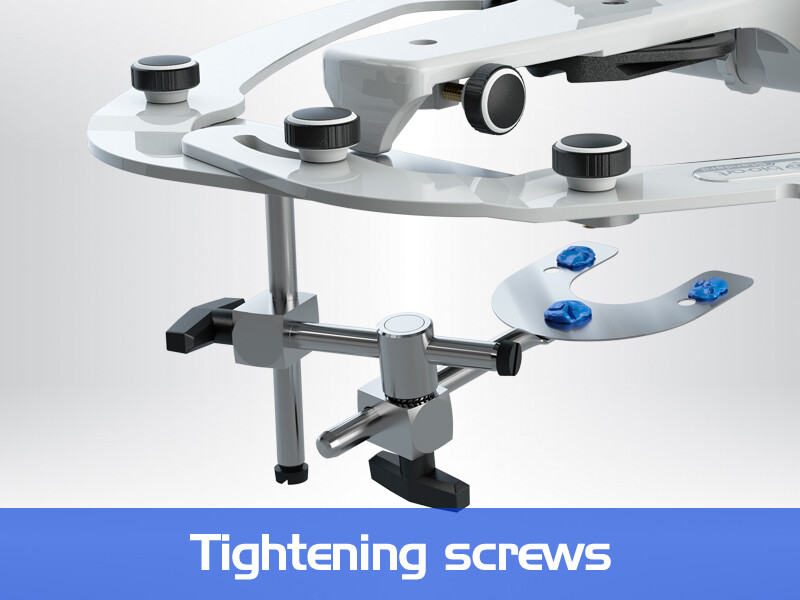 BIOART A7-PLUS Semi-Adjustable Arcon Facebow Articulator High Precision Standard
