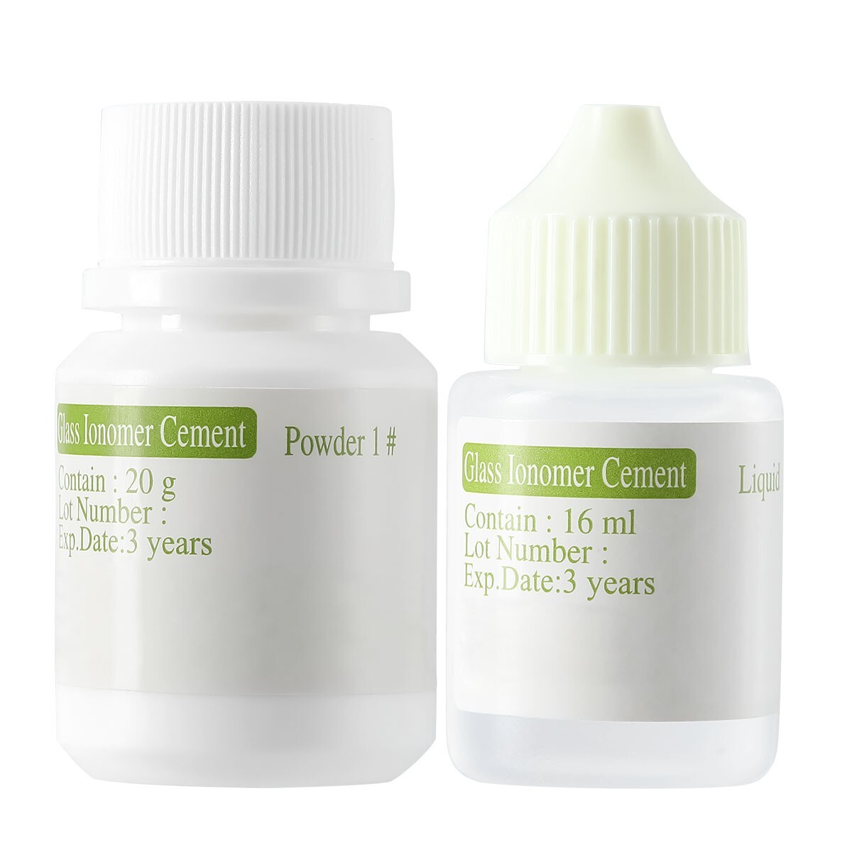 Dental Permanent Glass Ionomer Cement Crown Bridge fixing Lining Luting Glue