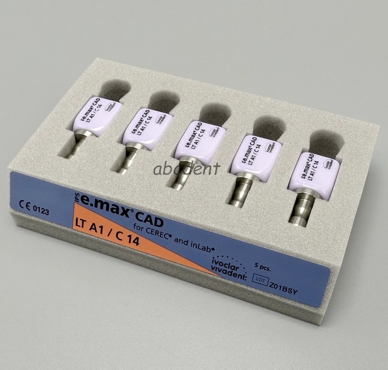 Dental Class Ceramic Blocks Cube Veneer LT HT A1 A2 A3 IPS C14 Emax CAD CEREC
