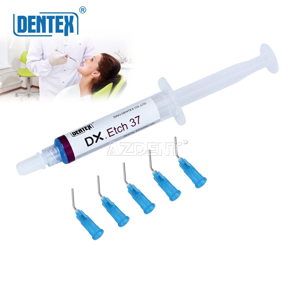 Dental Composite Resin Medium Flowable Light Cure/ Etching Gel /Bonding Adhesive