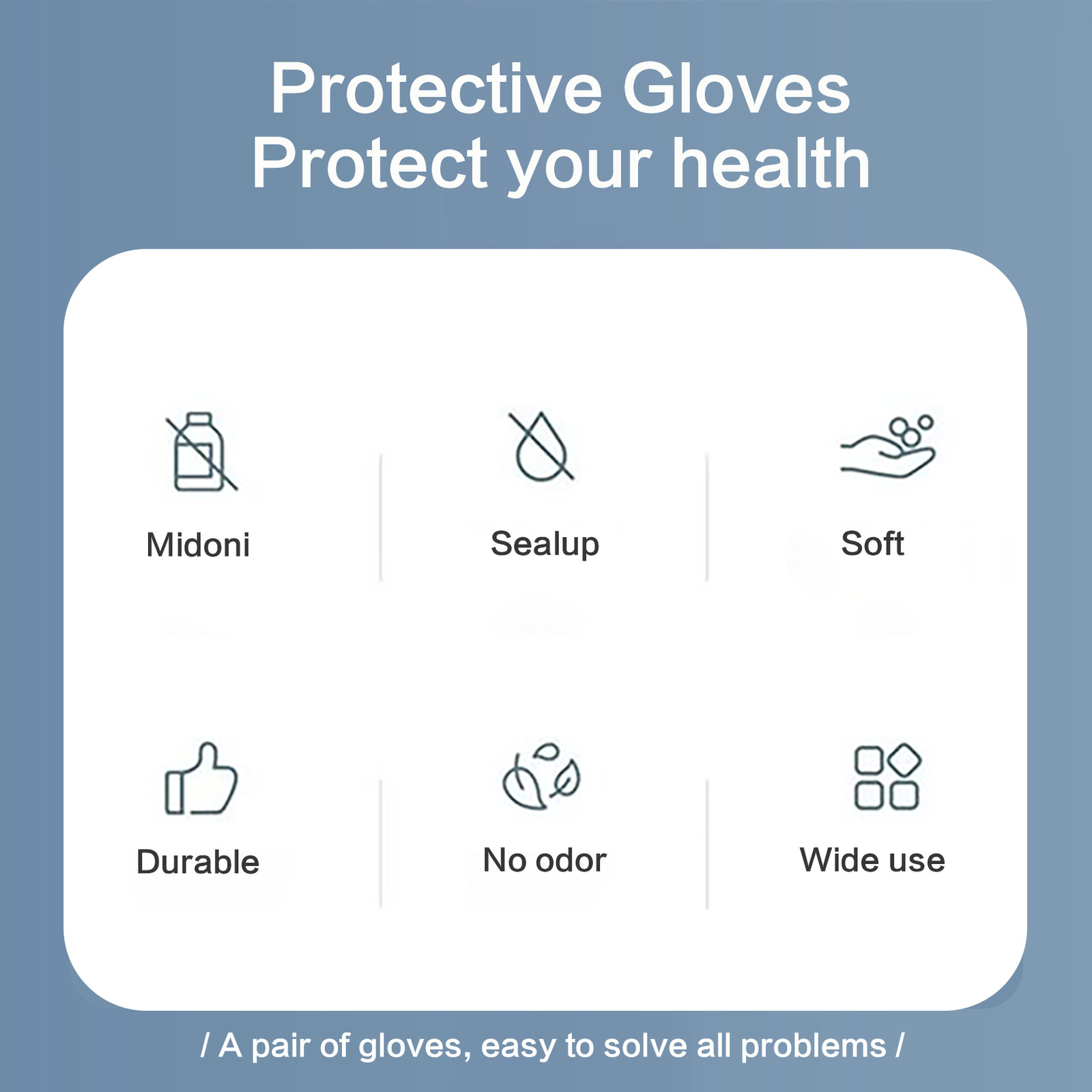 GP Craft Disposable Medical Grade Nitrile 3.5mil Blue XS Glove Latex Free 100pcs