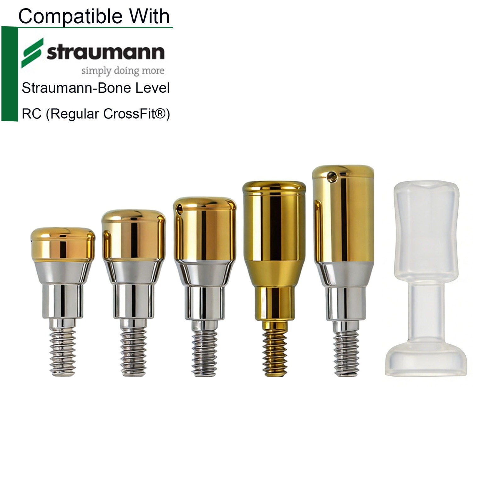 Locator Abutment Straumann ITI NC/RC Overdenture Retention Cap Locator Core Tool