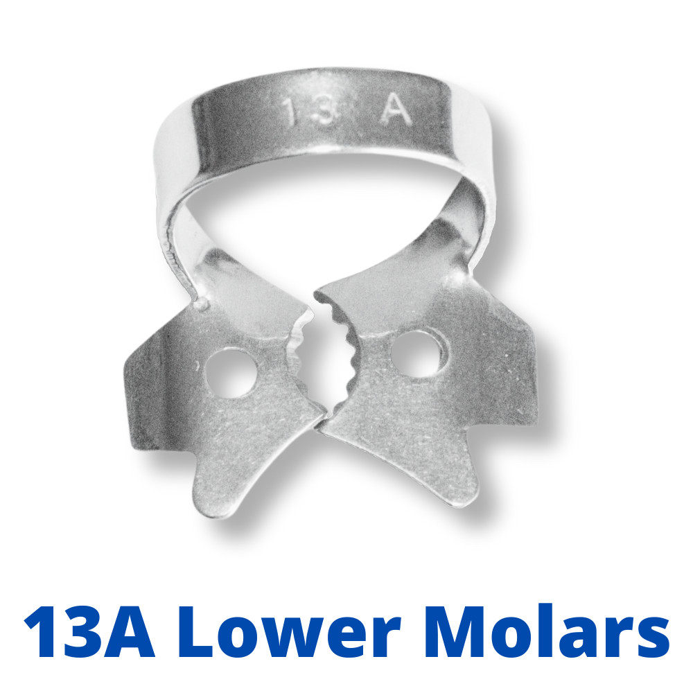 30pc Rubber Dam Clamps Kit #2A #12A #13A Brinker Endo Molar Premolar USA STOCK