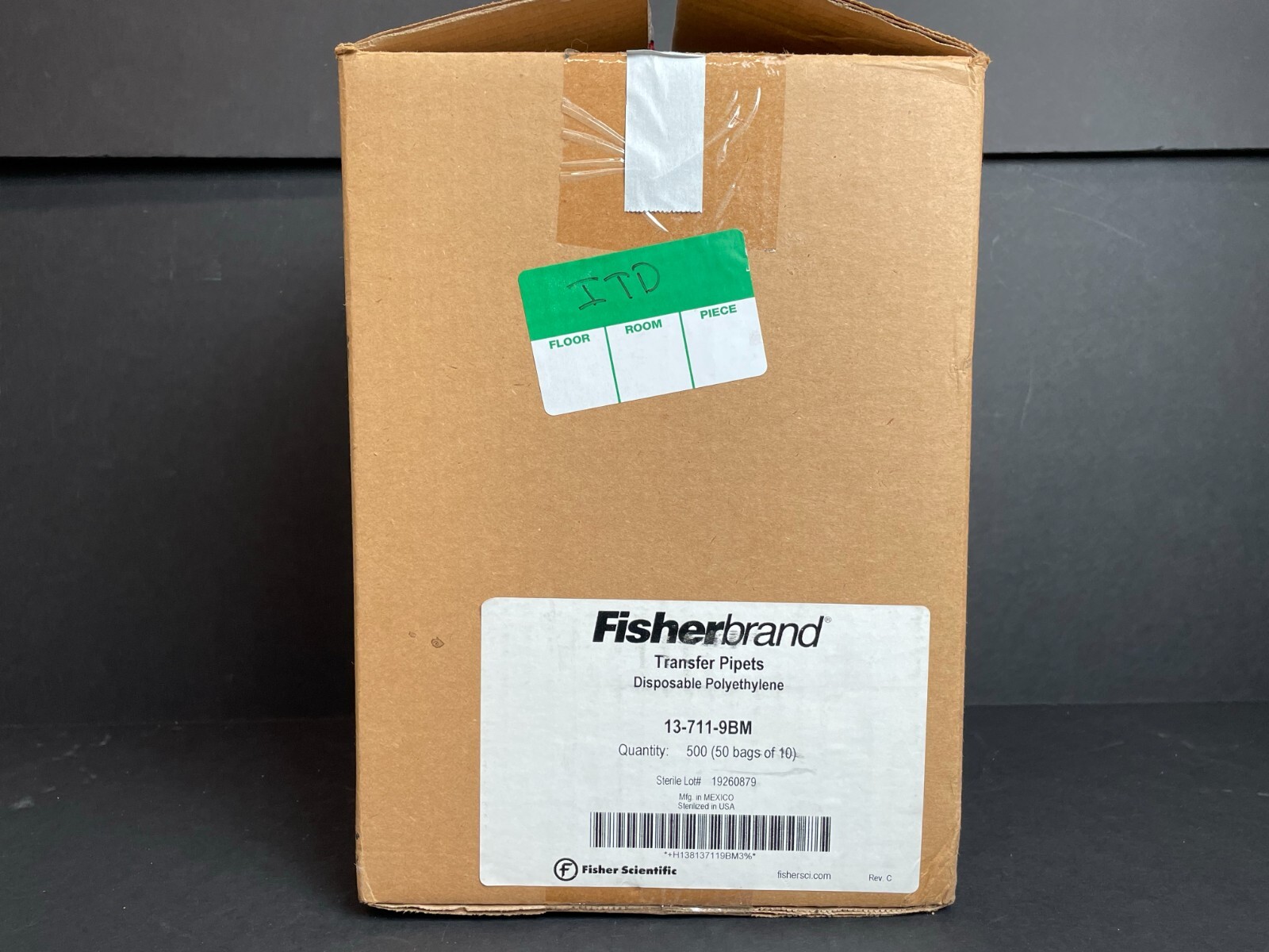 Fisherbrand Transfer Pipette 5.8 ml Polyethylene 47 Packs of 10 Pipets Each