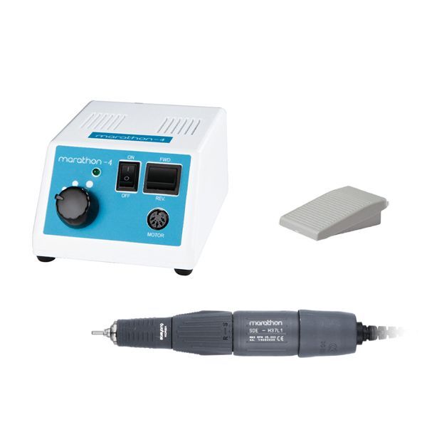 Marathon M4 Brushed 35K Micromotor with H37L1 Handpiece and Foot Switch