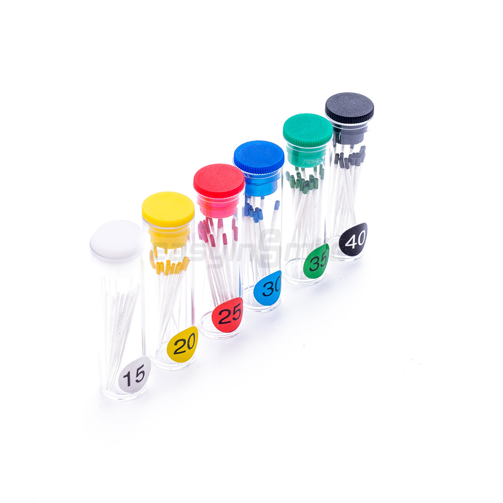 Endodontic Gutta Percha Point Taper 02/04/06 GP Points for Dentistry Bottle Pack