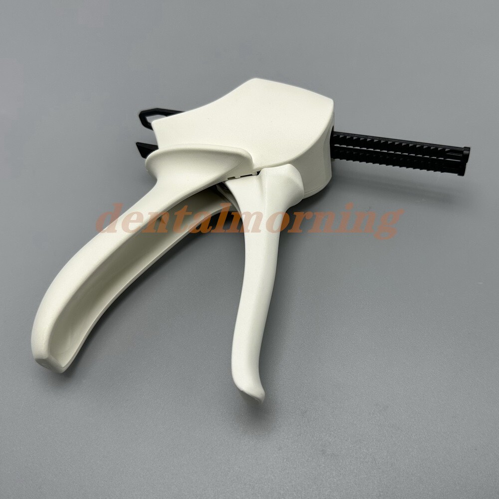 Dental Dispenser Impression Mixing Dispensing Delivery Gun 5ML 1:1/4:1 Mixer
