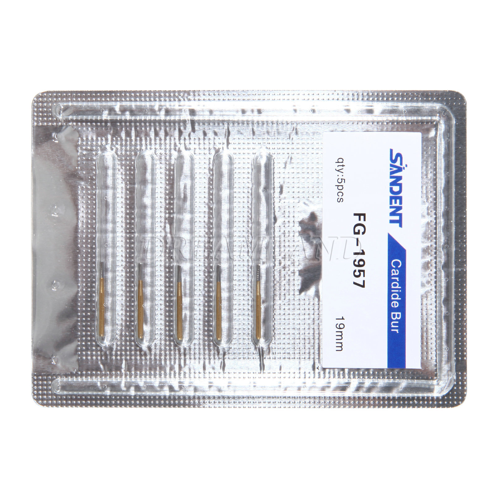 Dental Tungsten Steel Carbide Crown Metal Cutting Burs For High Speed FG-1957