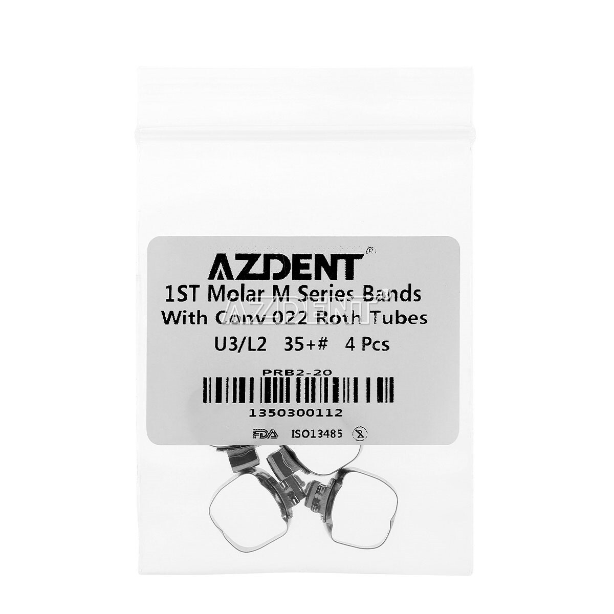 Dental Orthodontic Bands Buccal Tube 1st Molar MBT/Roth.022 Convertible/Non-Con