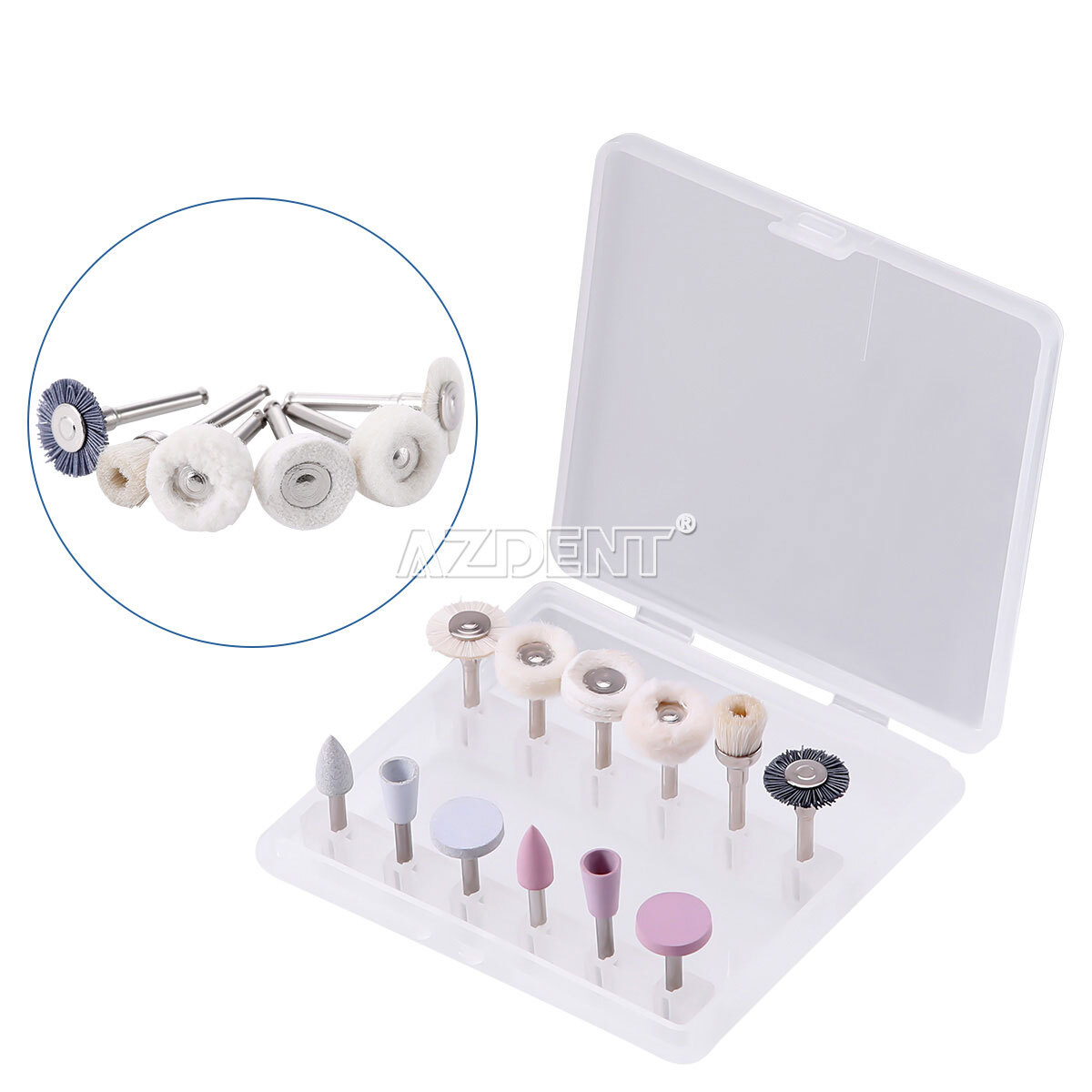 Dental FX Contra Angle/Straight/Air Motor 2/4Holes / RA Composite Polishing Burs