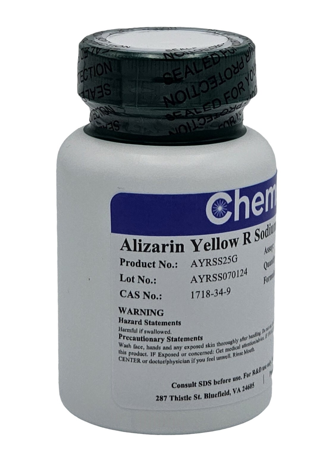 Alizarin Yellow R Sodium Salt, 90+%, 25g