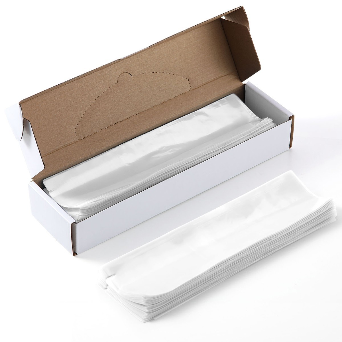 Dental 3 Way Air Water Syringe Handpiece HVE/SE Sleeves Cover 2.5”X10” Clear