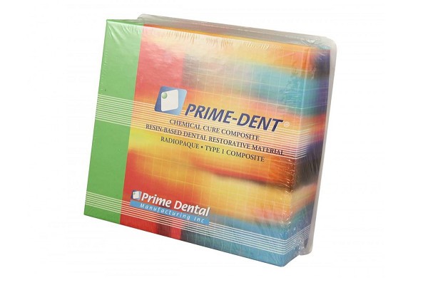 Prime-Dent Dental Chemical Self Cure Composite Resin Kit 15g