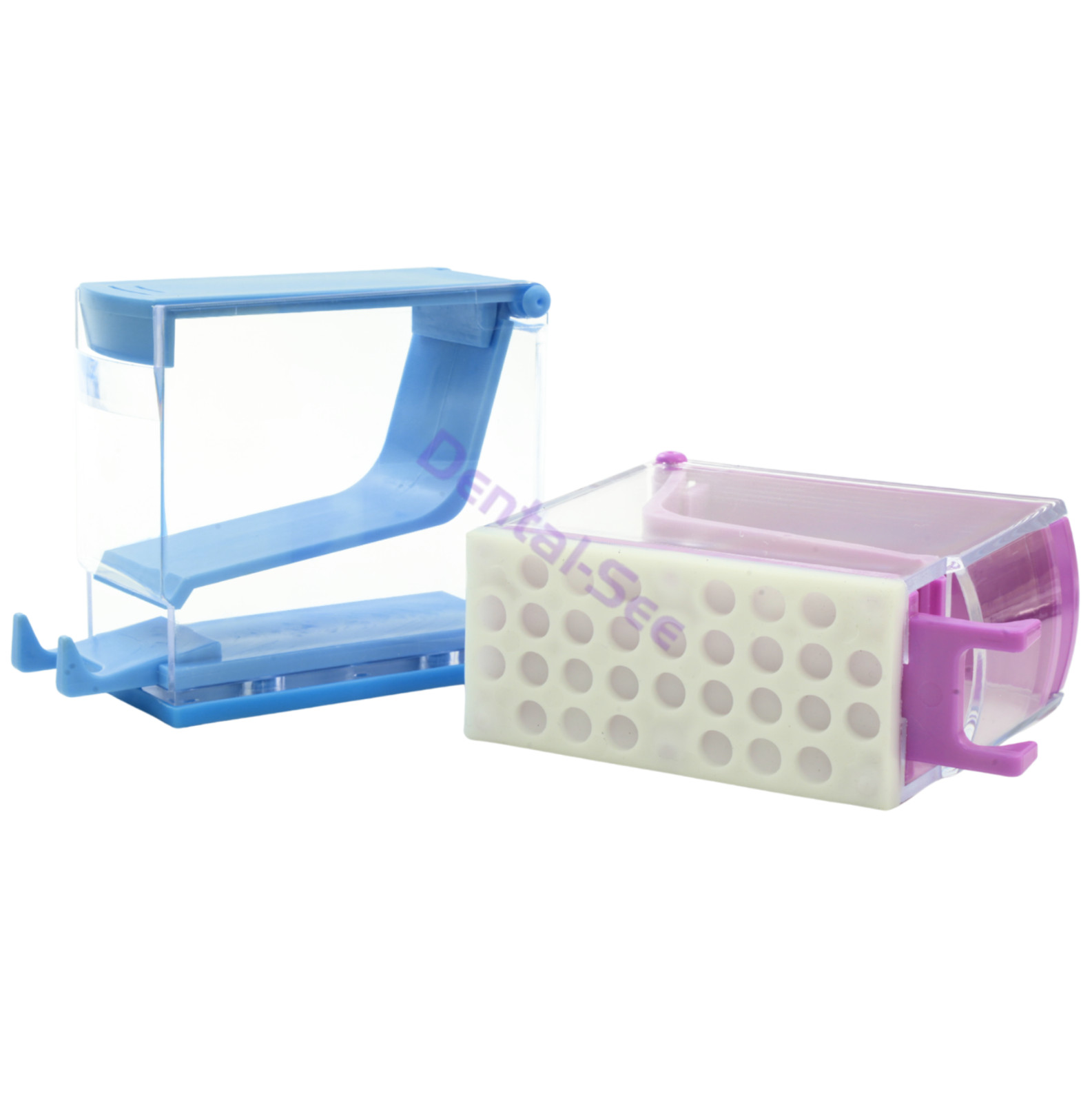 Cotton Roll Dispenser Dental Dentist Press Type Cotton Rolls Storage Box