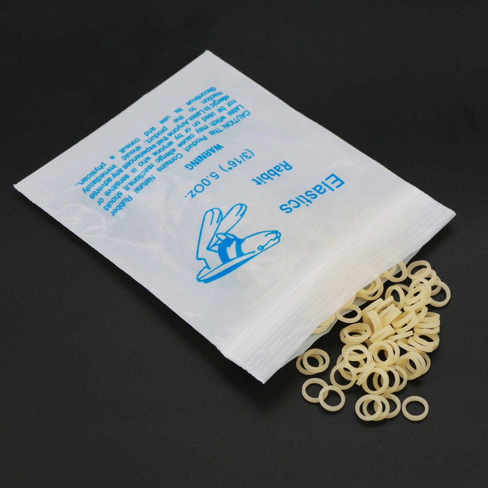 US Dental Ortho Elastics Latex Braces Orthodontic Rubber Bands 3.5,5.0,6.5 OZ
