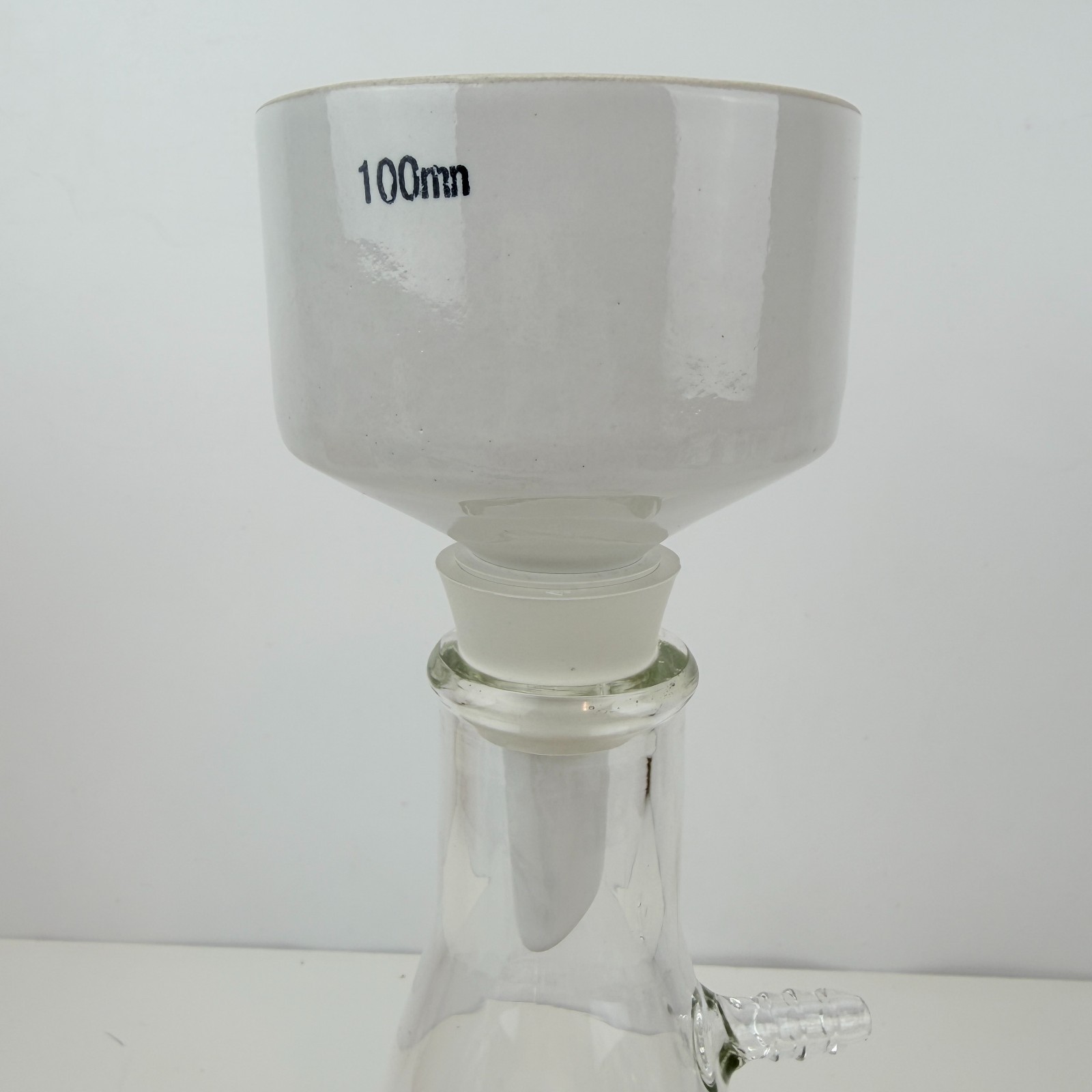 1000mL Erlenmeyer Vacuum Filter Flask Buchner Funnel Set Boro 3.3 Glass Lab