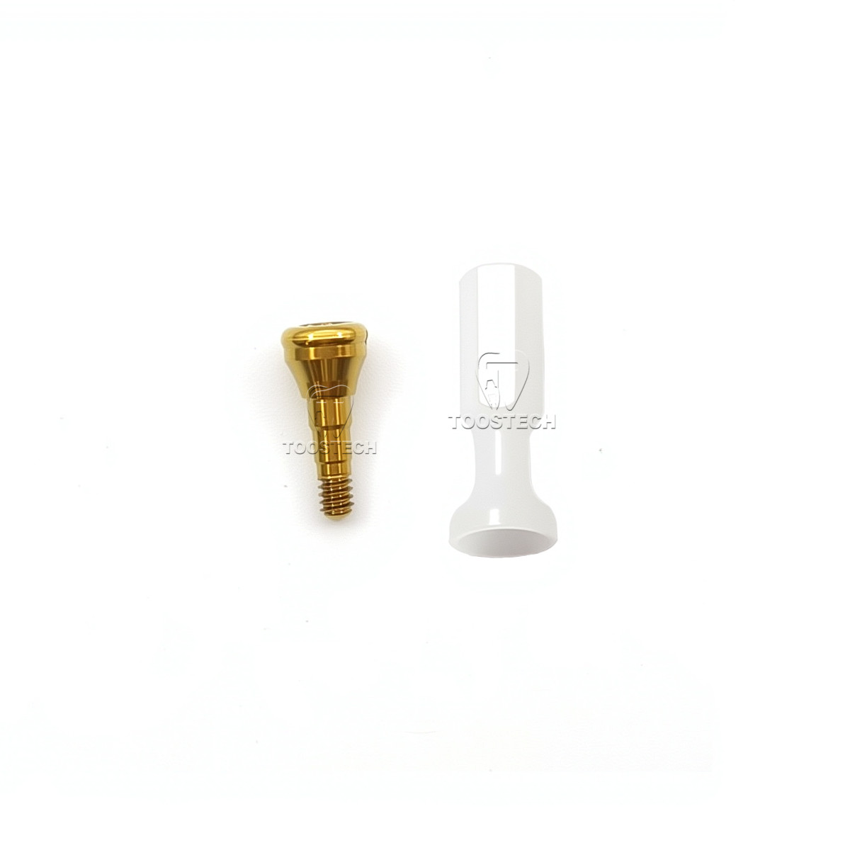 Dental Locator Abutment fits to Straumann NC RC 1/2/3/4/5/6mm Height D3.7mm