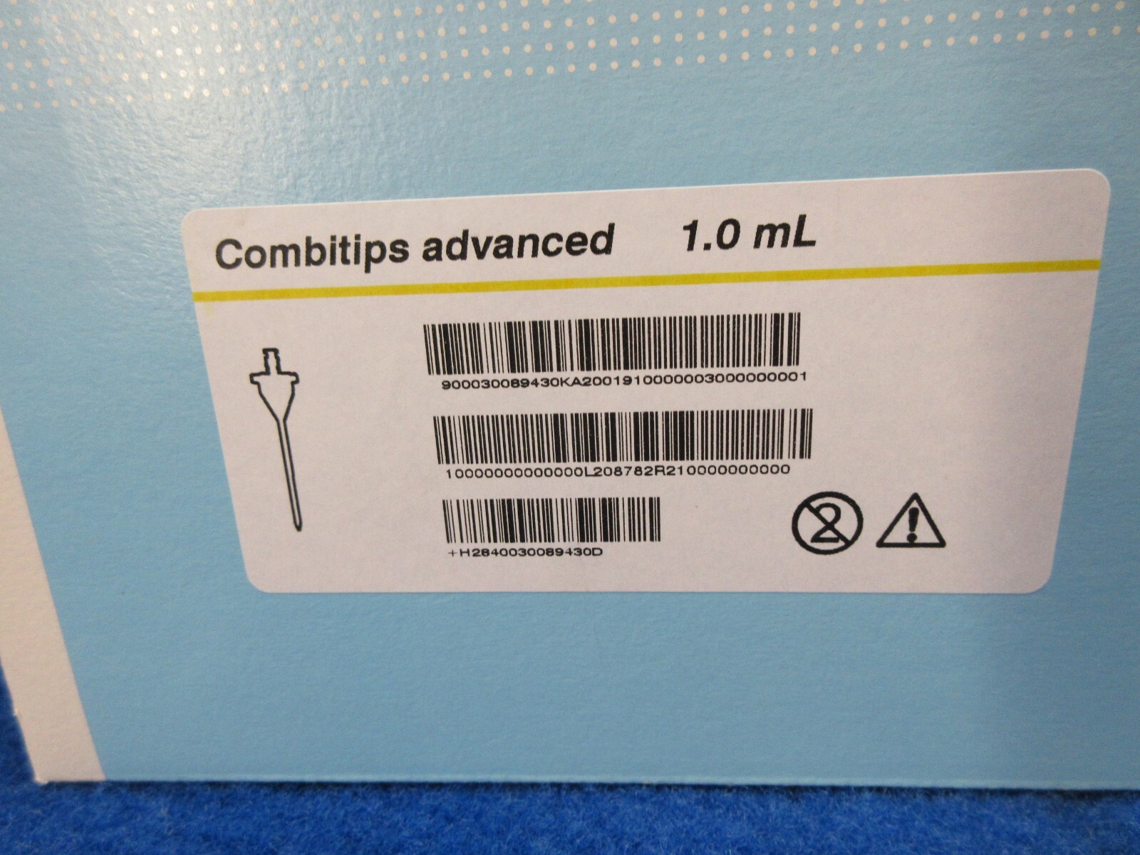 Eppendorf Combitips Advanced 1.0mL Pipette Tip 100 Pieces 0030089430 089-430