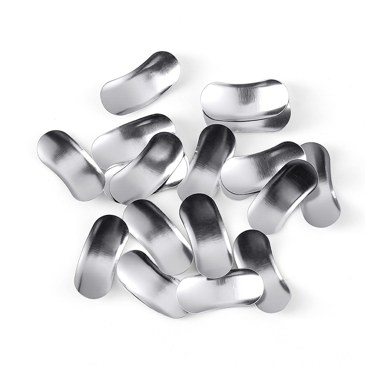 100Pcs/Box Dental Matrix Sectional Contoured Metal Matrices Band Resin Clamping