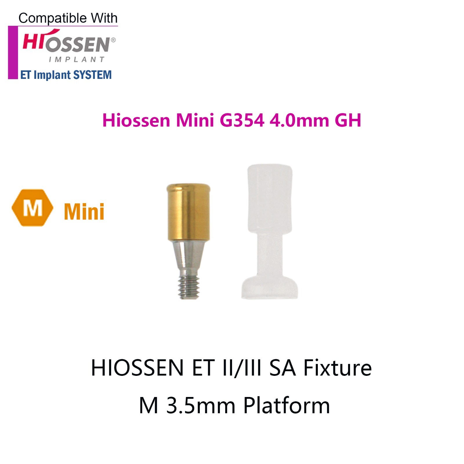 US Osstem HIOSSEN ET Mini Locator Overdenture Abutment Locator Male Caps Tool