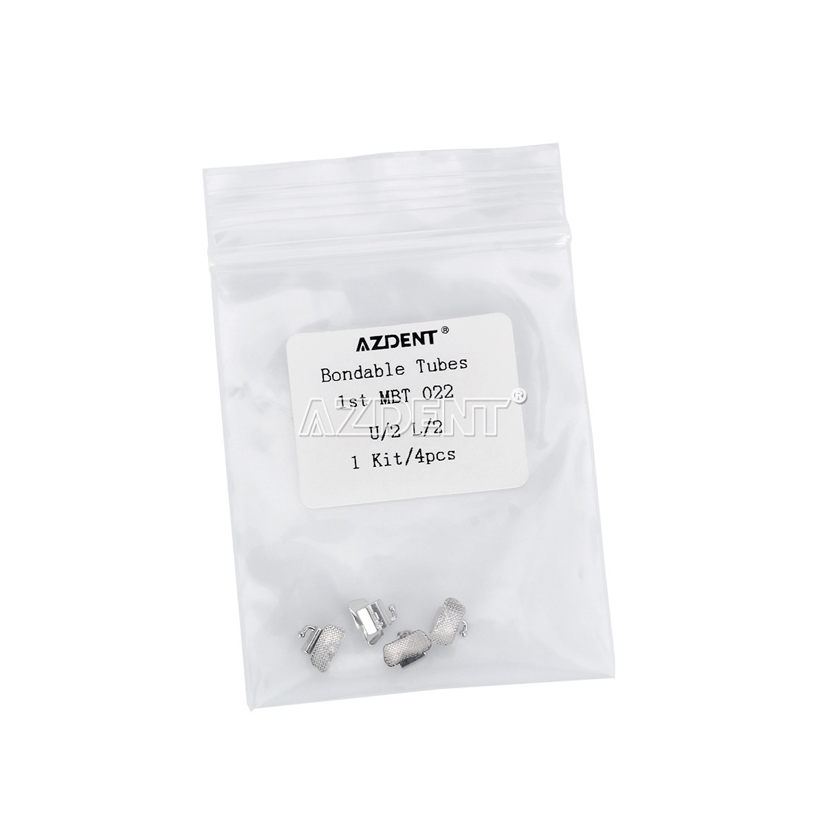 Dental Orthodontic Buccal Tubes Roth/MBT 022 1st Molar Double Tube Non-Conv